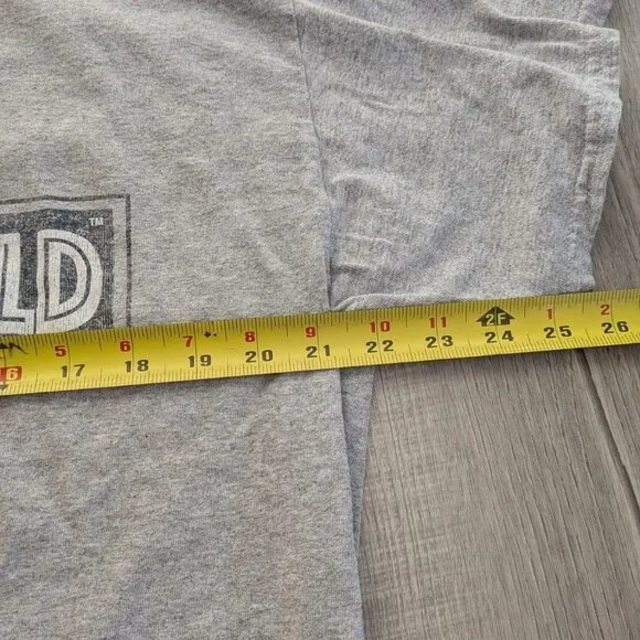 Jurassic World Promo T-shirt! Grey Size XL - Picture 5 of 5